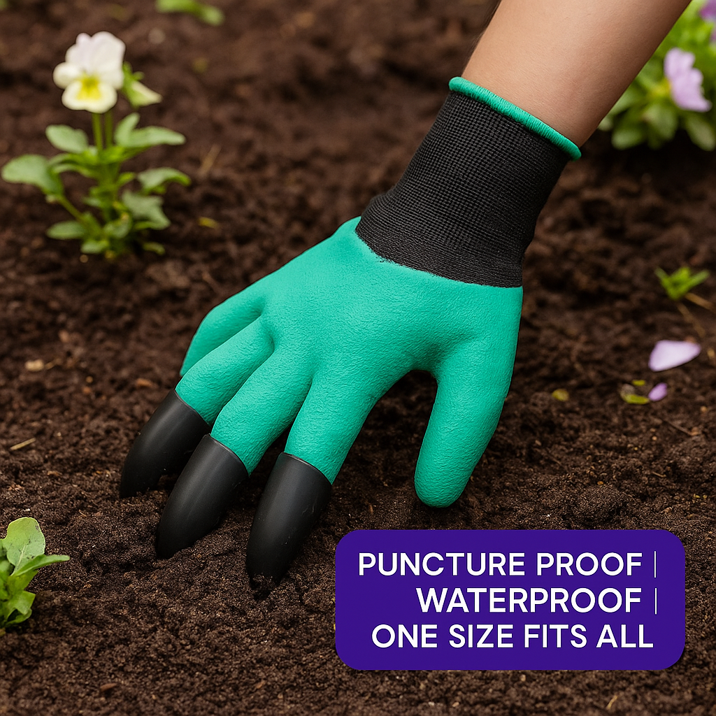 HandyClaw All-in-One Garden Gloves