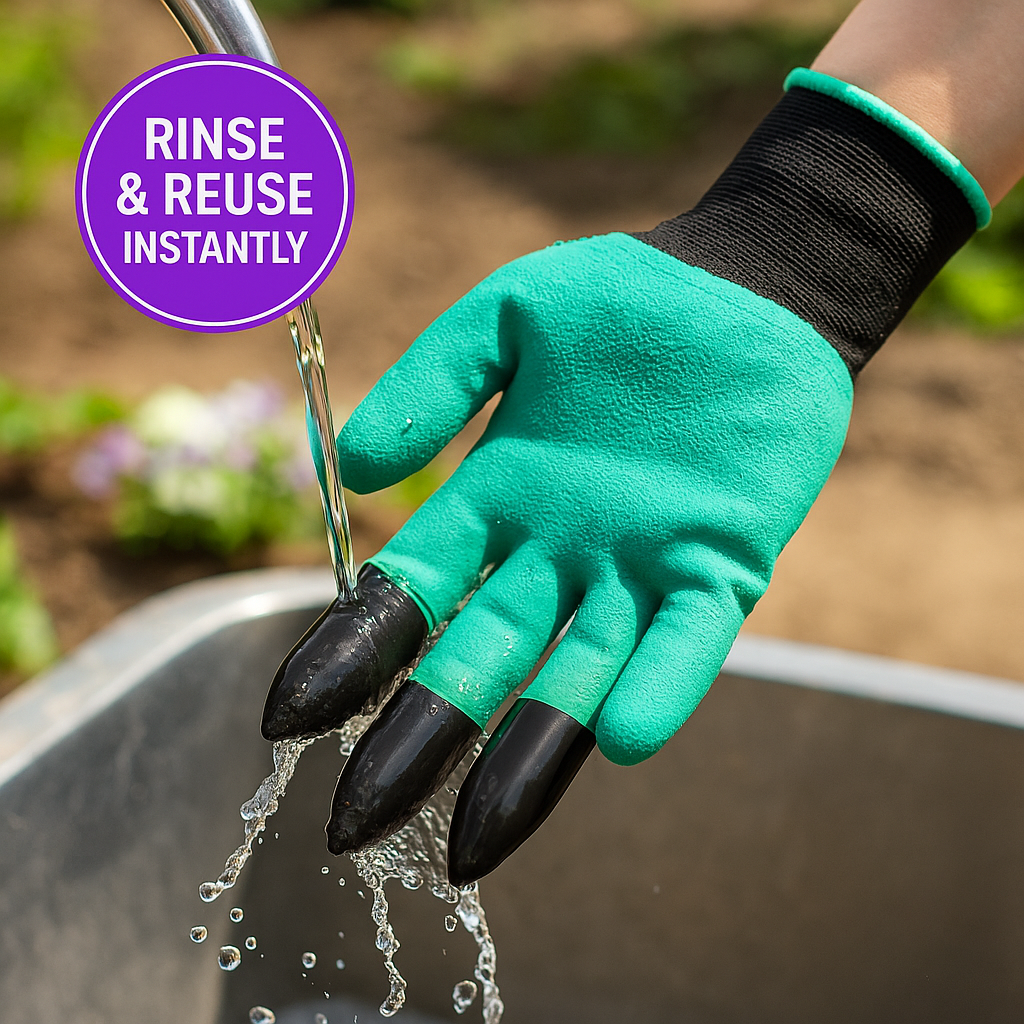 HandyClaw All-in-One Garden Gloves