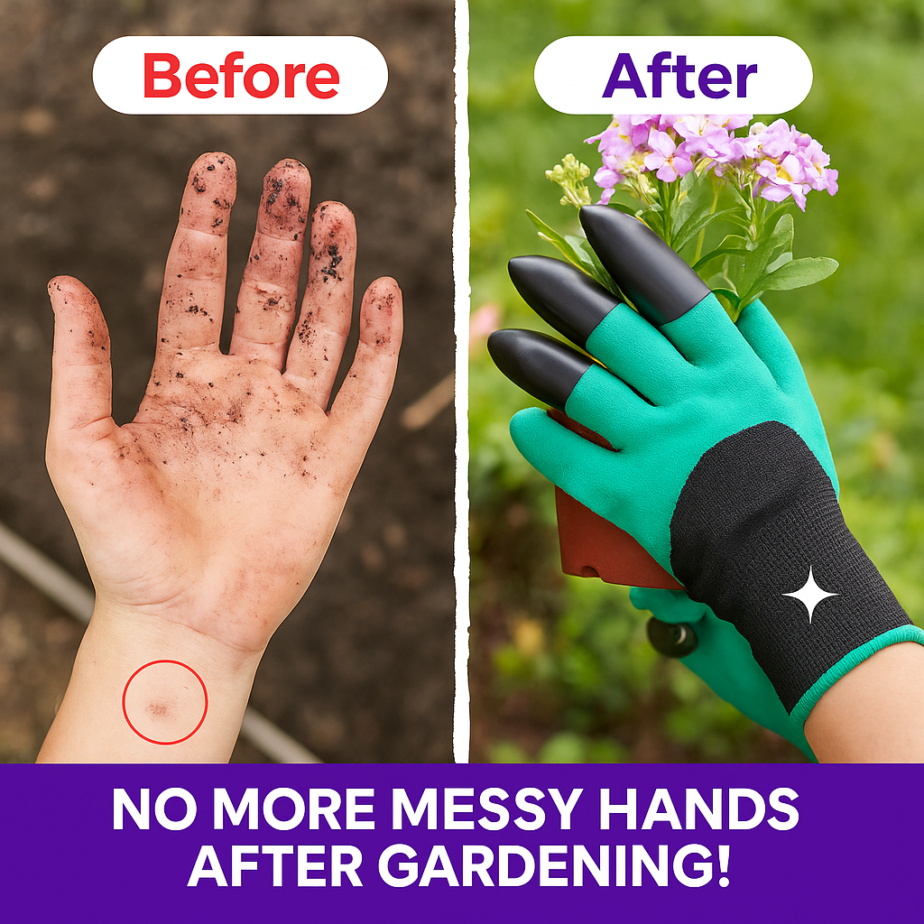 HandyClaw All-in-One Garden Gloves