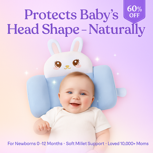 BunnyGuard™ Baby Pillow