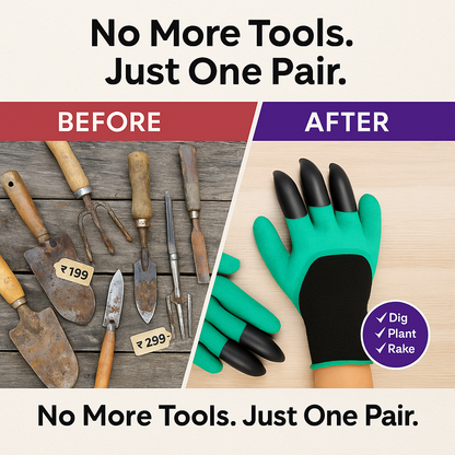 HandyClaw All-in-One Garden Gloves