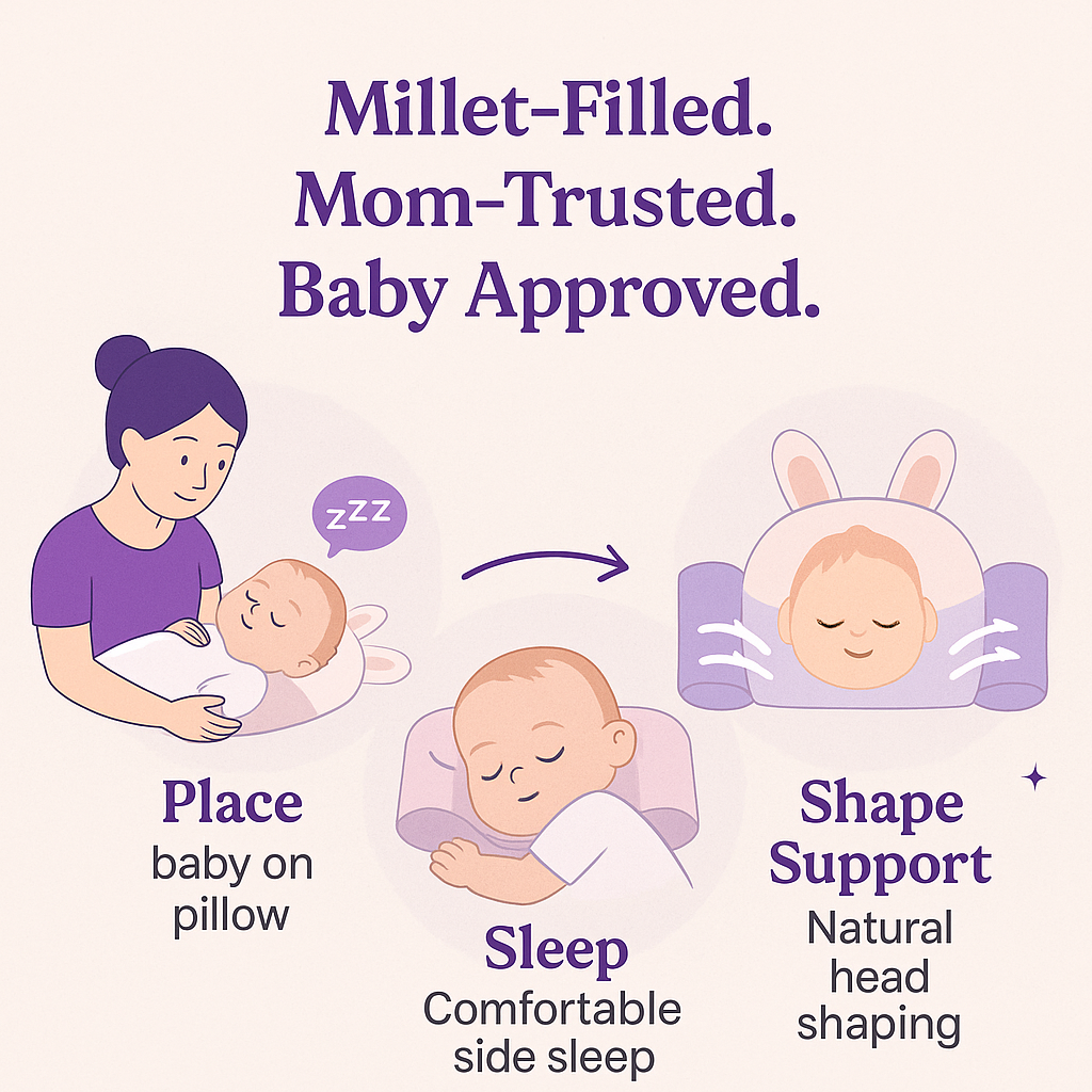 BunnyGuard™ Baby Pillow