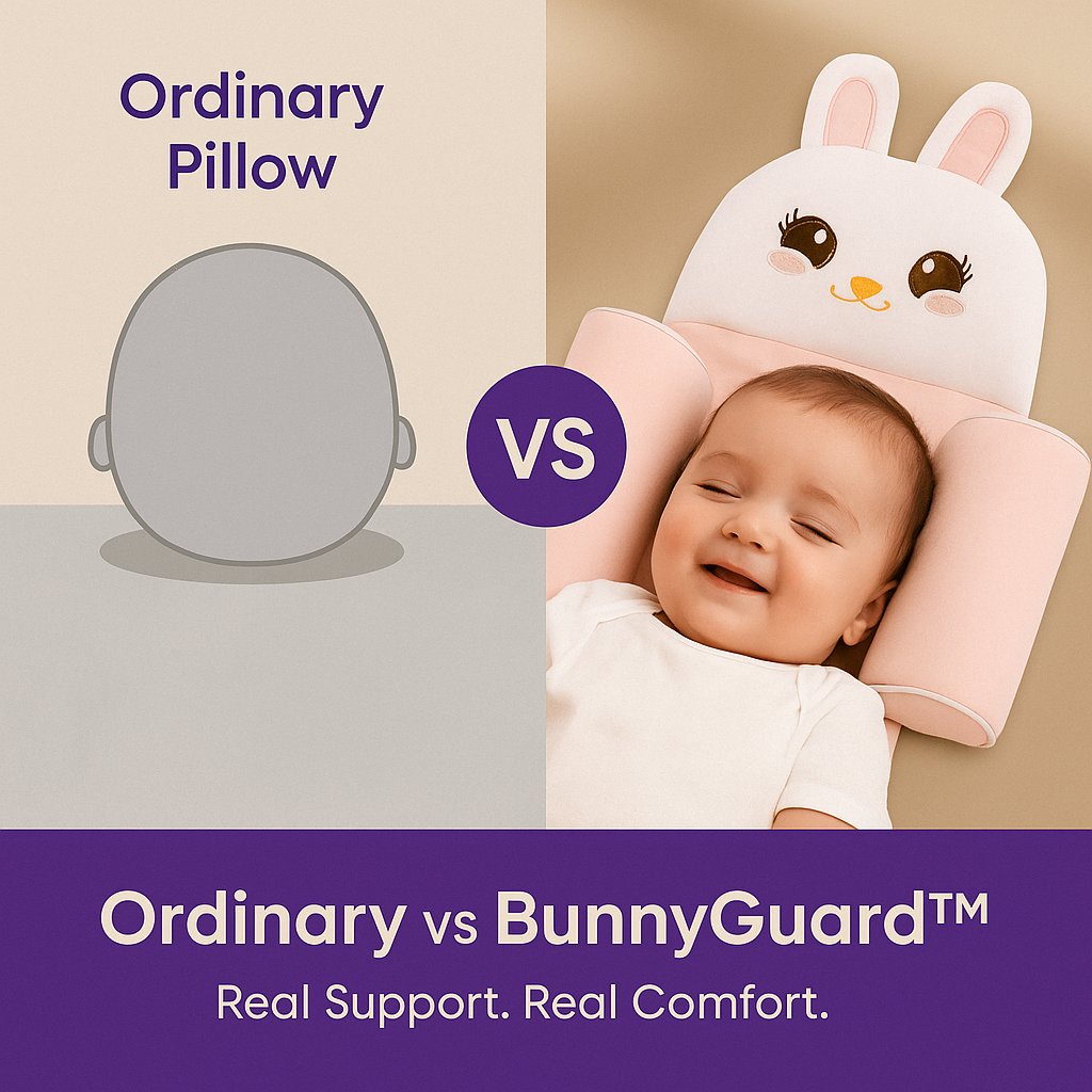 BunnyGuard™ Baby Pillow