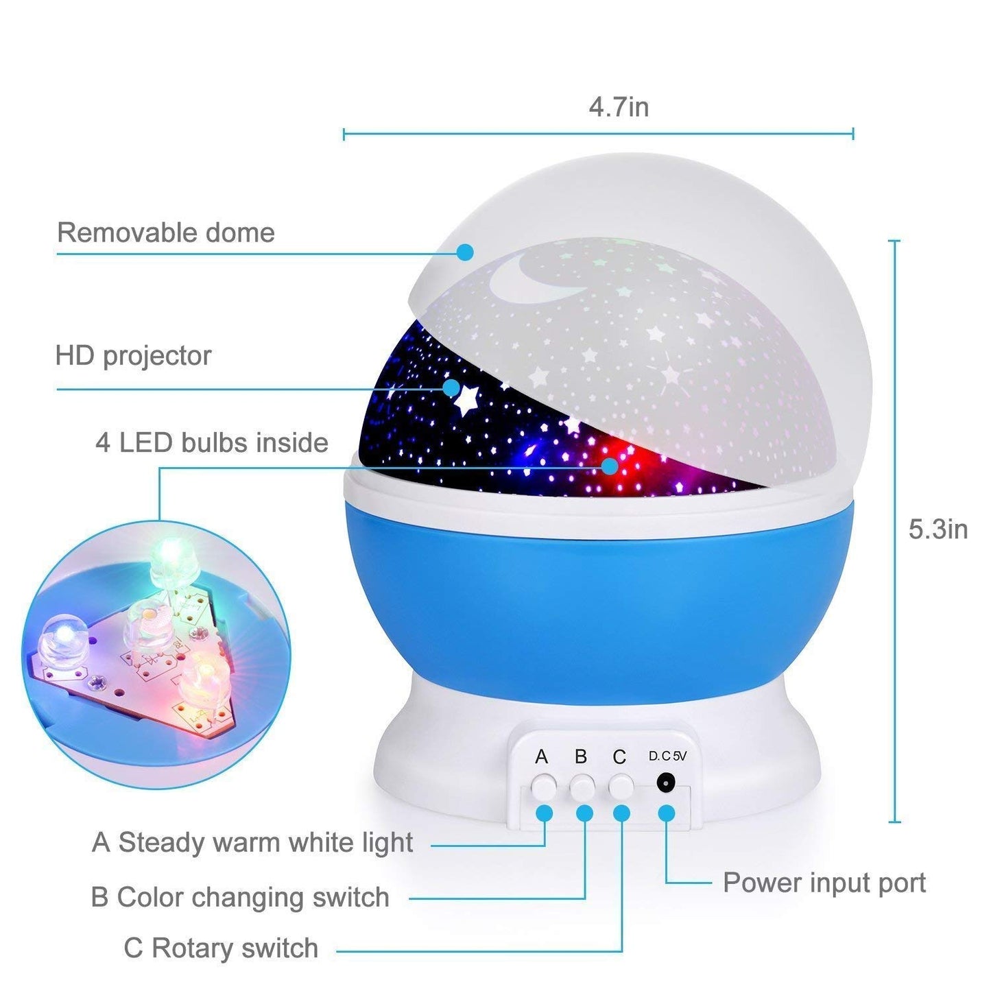 DreamBeam™ Premium Star Lamp